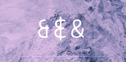 Think Font Poster 12