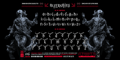 Fang Malic Font Poster 7