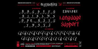 Fang Malic Font Poster 6
