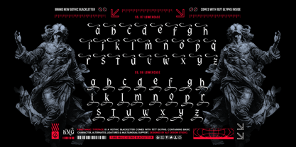 Fang Malic Font Poster 8