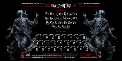 Fang Malic Font Poster 5