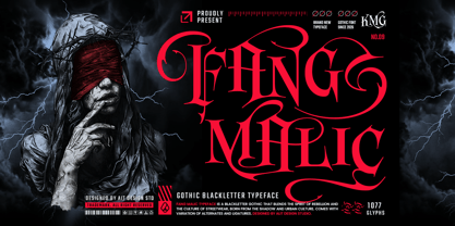 Fang Malic Font Poster 1