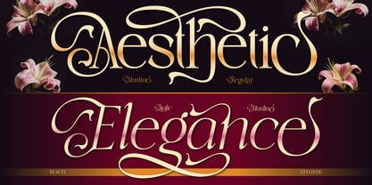 Musline Font Poster 4