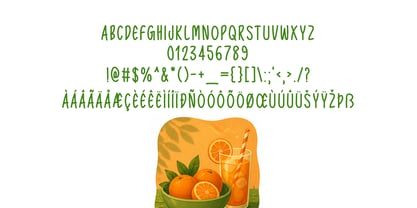 Toasty Summer Font Poster 5