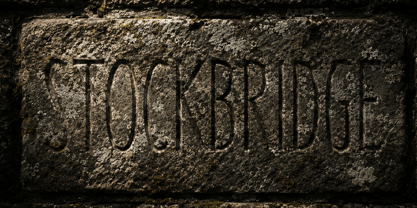 Stockbridge Display Font Poster 3