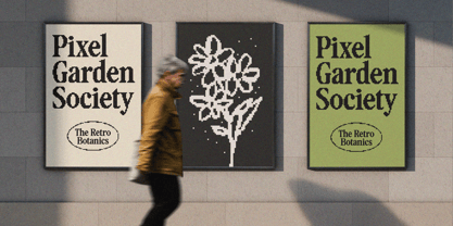 Pixelta Font Poster 7
