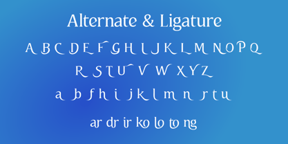 Alkomary Font Poster 7