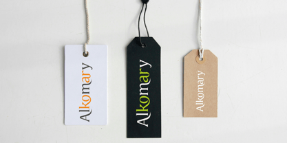 Alkomary Font Poster 5