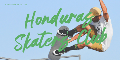 Hardpaper Font Poster 5