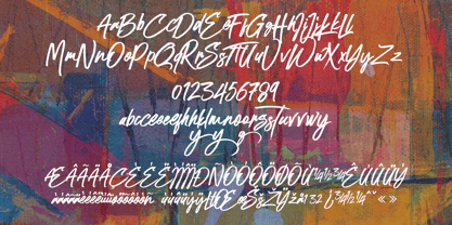 Pistachio Brush Font Poster 10