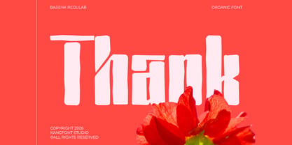Basenk Font Poster 10