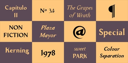 Laderas Font Poster 8