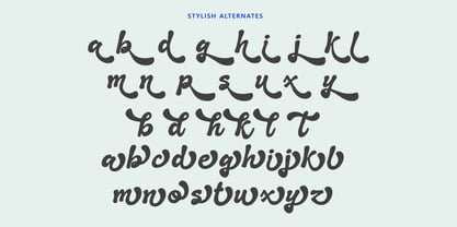 Megiula Font Poster 11