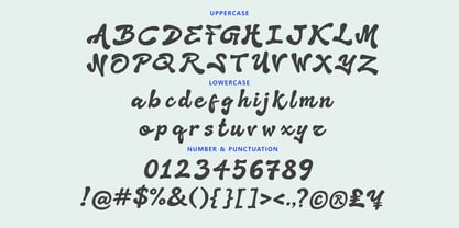 Megiula Font Poster 10