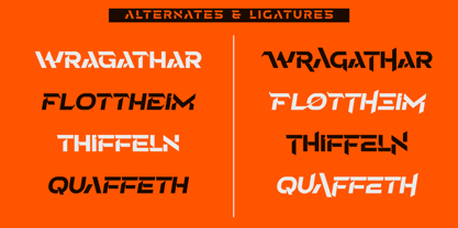 Velorath Font Poster 3