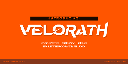 Velorath Font Poster 1