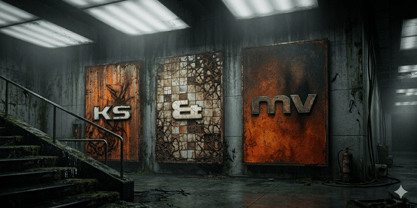 Ksmv O Font Poster 1