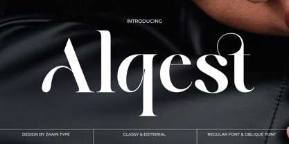Alqest Font Poster 1