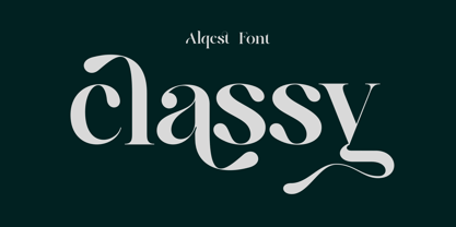 Alqest Font Poster 8