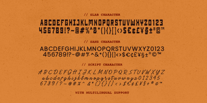 Caprint Font Poster 9