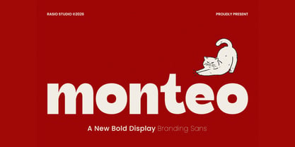 Monteo Font Poster 1