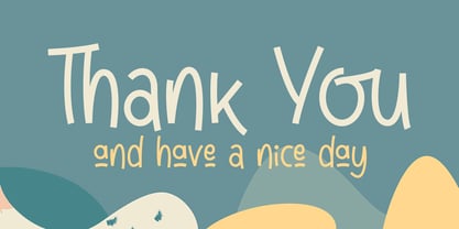 Duckling Font Poster 10