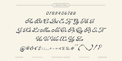 Montella Cracken Font Poster 8