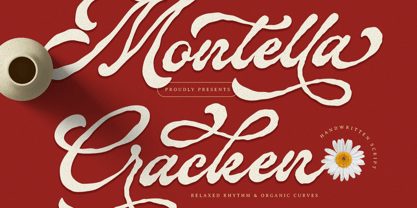 Montella Cracken Font Poster 1