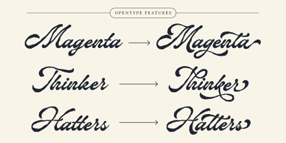 Montella Cracken Font Poster 9