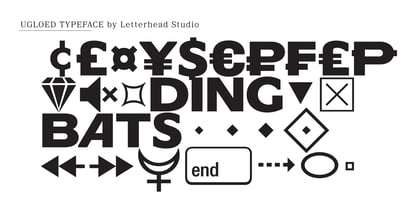 Ugloed Font Poster 6