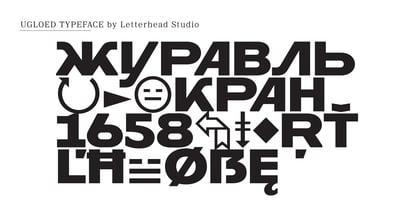 Ugloed Font Poster 4