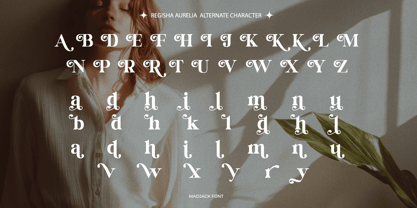 Regisha Aurelia Font Poster 9