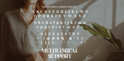 Regisha Aurelia Font Poster 10
