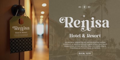 Regisha Aurelia Font Poster 6