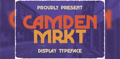 Camden Mrkt Font Poster 1
