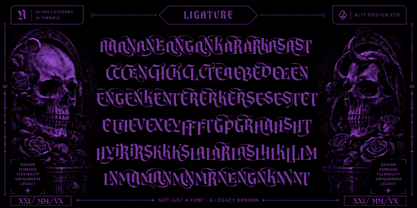 Vonire Bound Font Poster 13