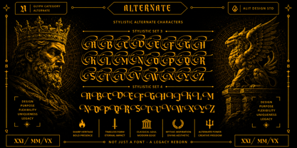 Vonire Bound Font Poster 6
