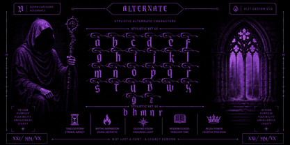 Vonire Bound Font Poster 11