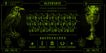Vonire Bound Font Poster 9
