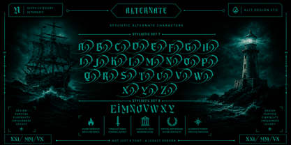 Vonire Bound Font Poster 7