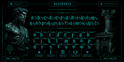 Vonire Bound Font Poster 12