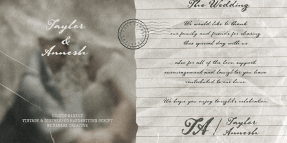 Rustic Market Font Poster 9