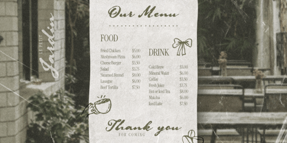 Rustic Market Font Poster 5