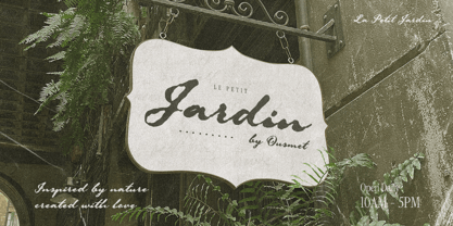 Rustic Market Font Poster 4