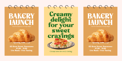 Misago Sweet Font Poster 3