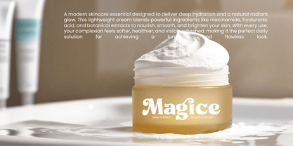 Misago Sweet Font Poster 6