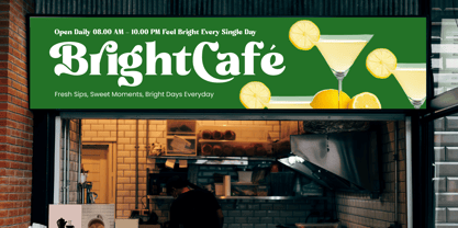 Misago Sweet Font Poster 13