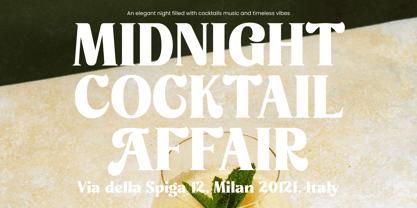 Misago Sweet Font Poster 9