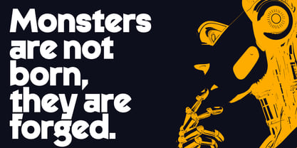 Nerogen Font Poster 4