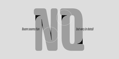 Buam Font Poster 6